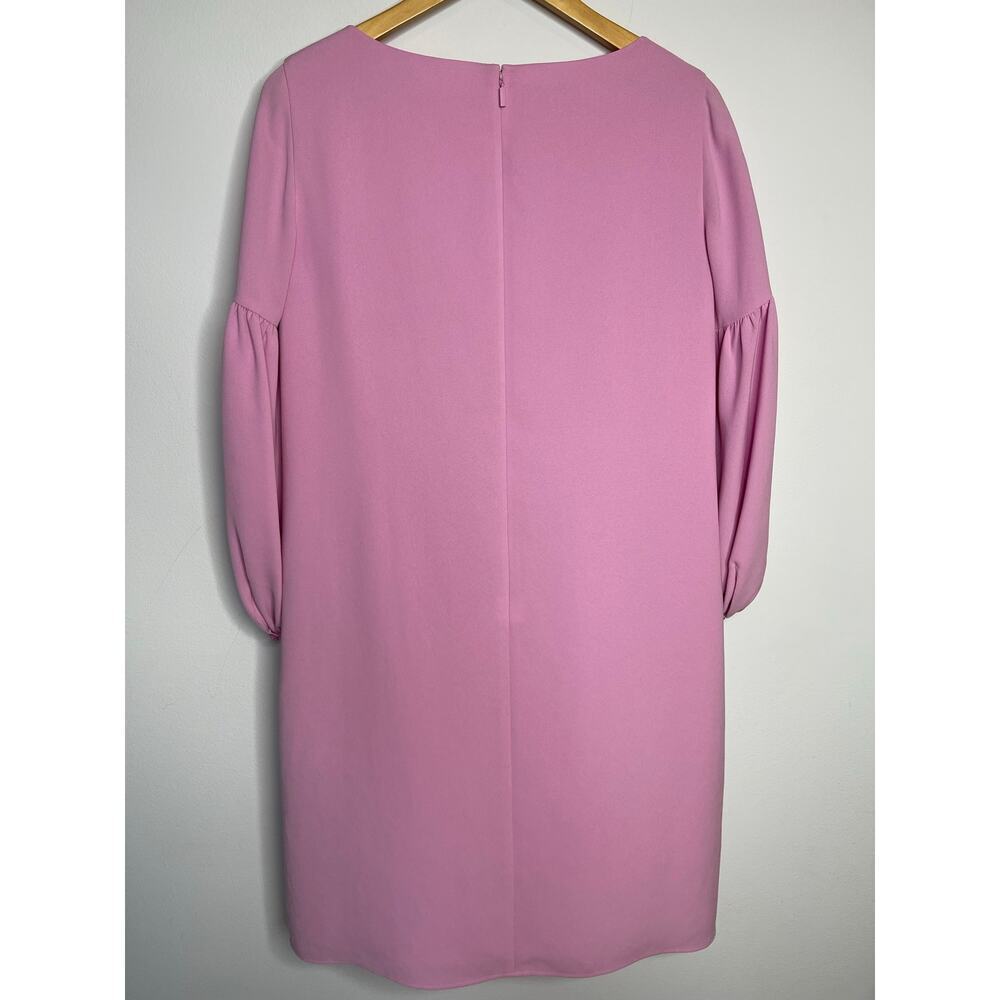 Lafayette 148 NY Karlie Finesse Crepe Shift Dress size S Pink Office Career - Picture 10 of 11